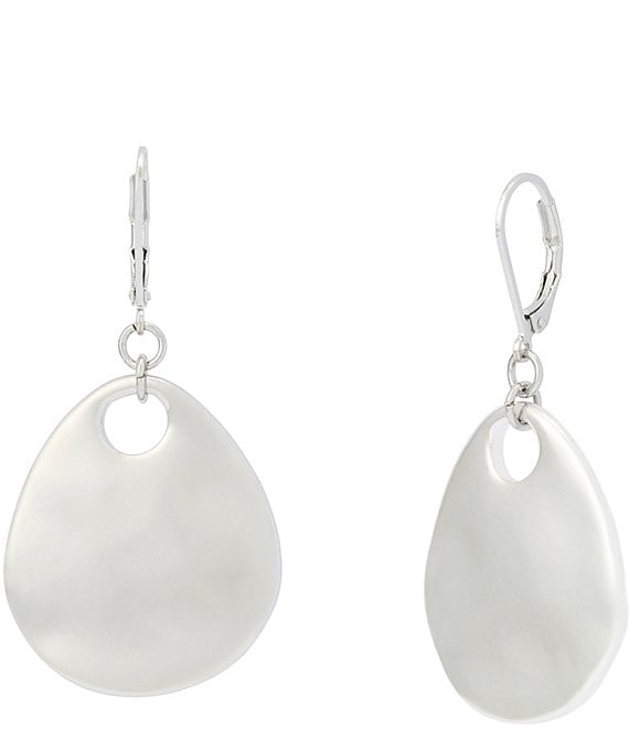Robert Lee Morris Soho Disc Drop Earrings