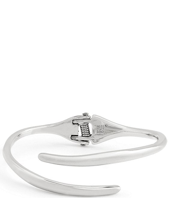Robert Lee Morris Soho Fluid Bypass Round Bangle Bracelet