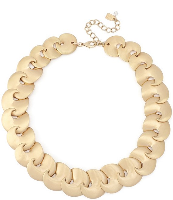 Robert Lee Morris Soho Molten Statement Collar Necklace