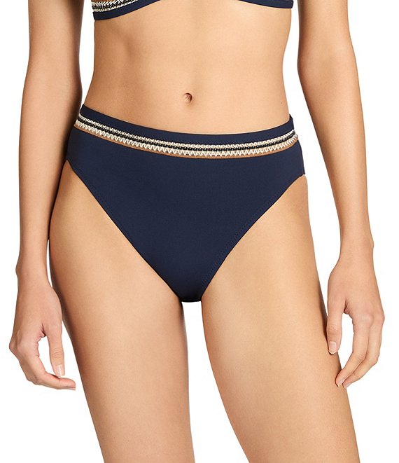 ROBIN PICCONE Nova High Waist Swim Bottom