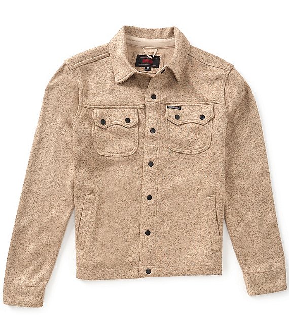 Rock & Roll Denim Snap Front Melange Jacket