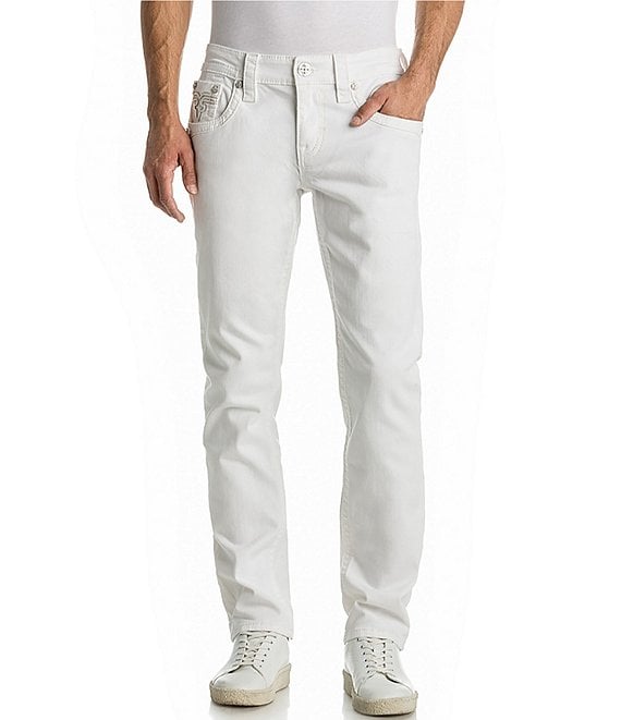 Rock Revival Arther Straight-Fit Jeans | Dillard's