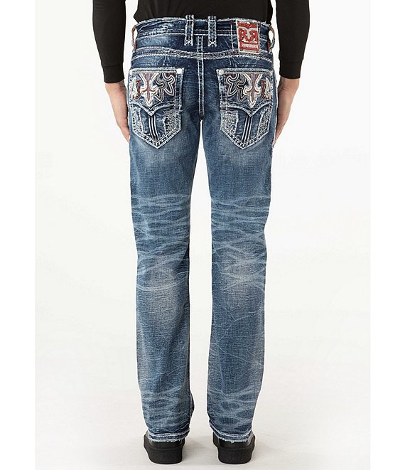 Rock on sale revival denim jeans straight