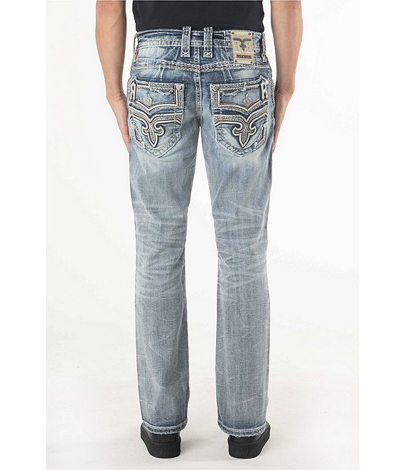 Rock Revival Jael Fleur-De-Lis-Pocket Bootcut Jeans | Dillard's