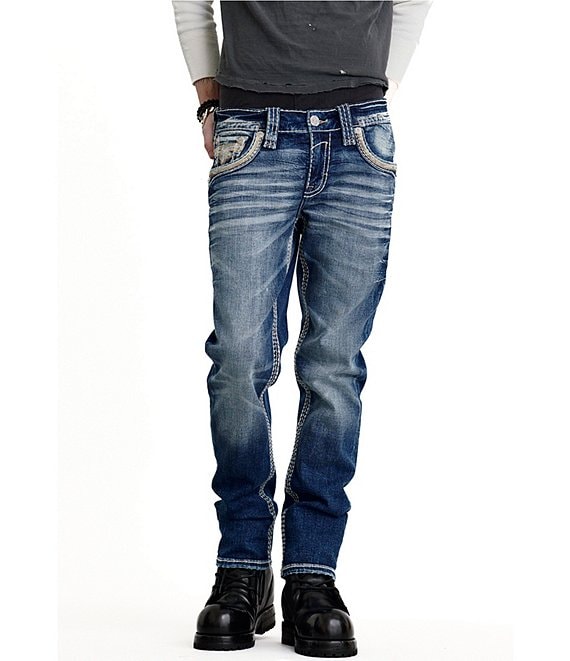 Rock Revival Jerret Straight Leg Jeans | Dillard's