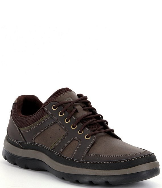 Color:Dark Brown - Image 1 - Men's Get Your Kicks Mudguard Blucher Sneakers