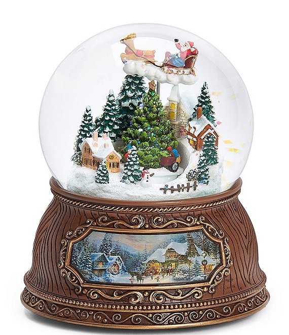 Roman 5.7 Inch Musical Wind Up Glitterdome | Dillard's