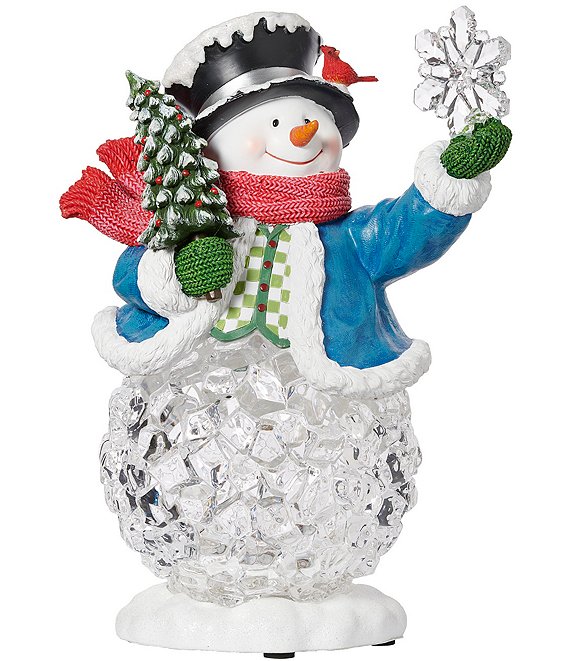 Roman, Inc. 3 Neon LED Ice Cube Snowman Assortment - 132429