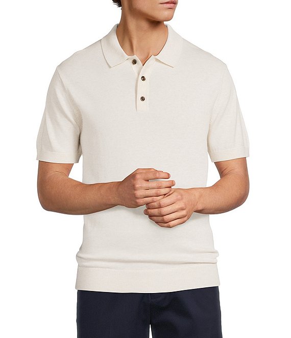 Roundtree & York Short Sleeve Solid Polo Snit