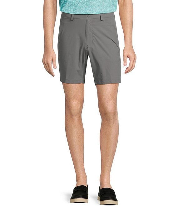 Roundtree & Yorke The Links to Lounge 8#double; Flat Front Performance Pull On Shorts