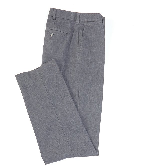 Roundtree & Yorke Big & Tall TravelSmart CoreComfort Flat-Front Classic Relaxed Fit Chino Pants