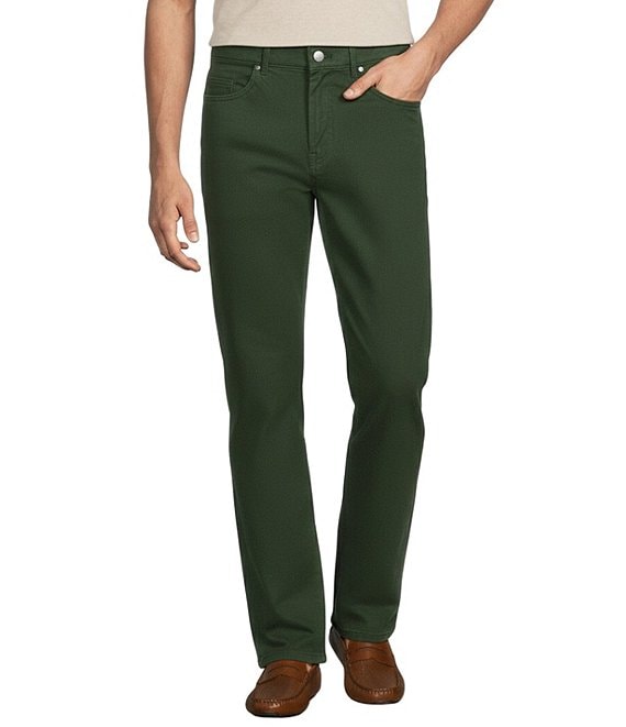 Roundtree & Yorke Big & Tall Andrew Straight Fit 5-Pocket Pants