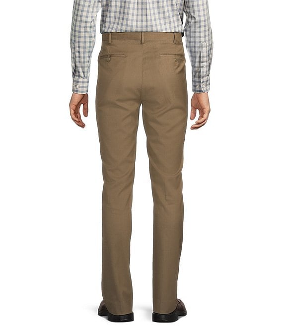 Roundtree Yorke Big Tall REFIT Ultimate Comfort Classic Fit Non-Iron Flat Front Dress Pants, Mens, 44 34, Khaki - Dillard's Exclusive Roundtree Yorke Big Tall REFIT Ultimate Comfort Classic Fit Non-Iron Flat Front Dress Pants, Mens, 44 34, Khaki - Dillard's Exclusive