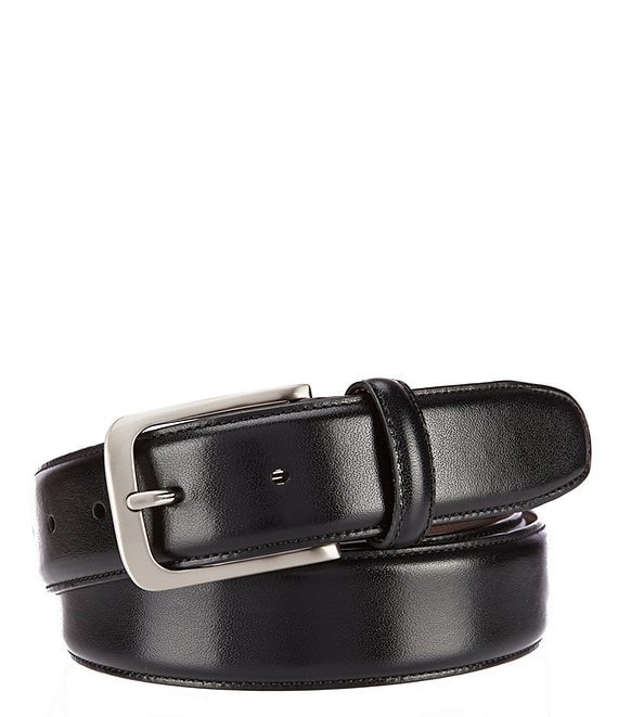 Roundtree & Yorke Big & Tall Shiny Dress Belt