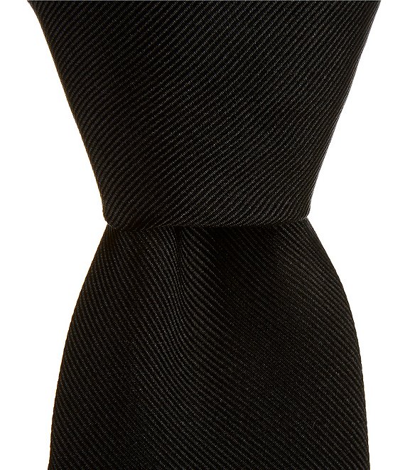 Roundtree & Yorke Cardinal Solid 3 1/8#double; Silk Tie