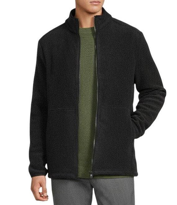 Roundtree & Yorke Chill Fleece Defense Jacket, Black - Image 1