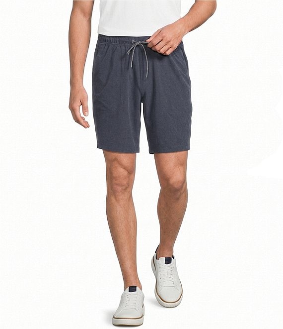 Roundtree & Yorke Classic Fit 8#double; Inseam Performance Ripstop Drawstring Shorts