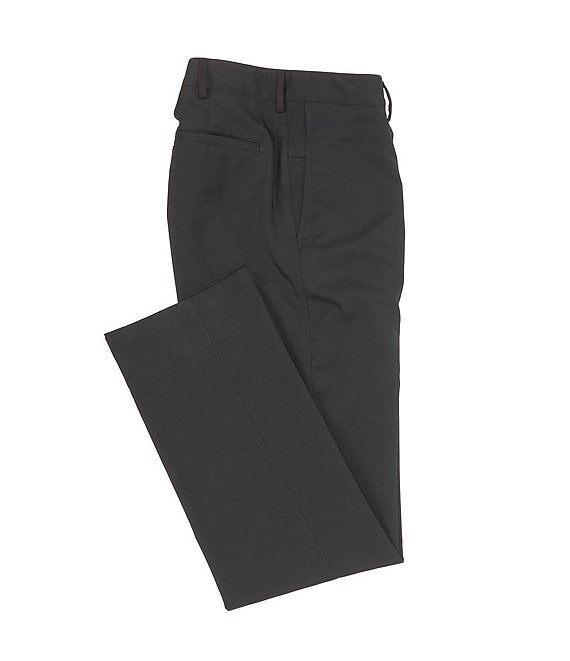 Roundtree & Yorke Performance Andrew Straight Fit Flat Front Chino ...