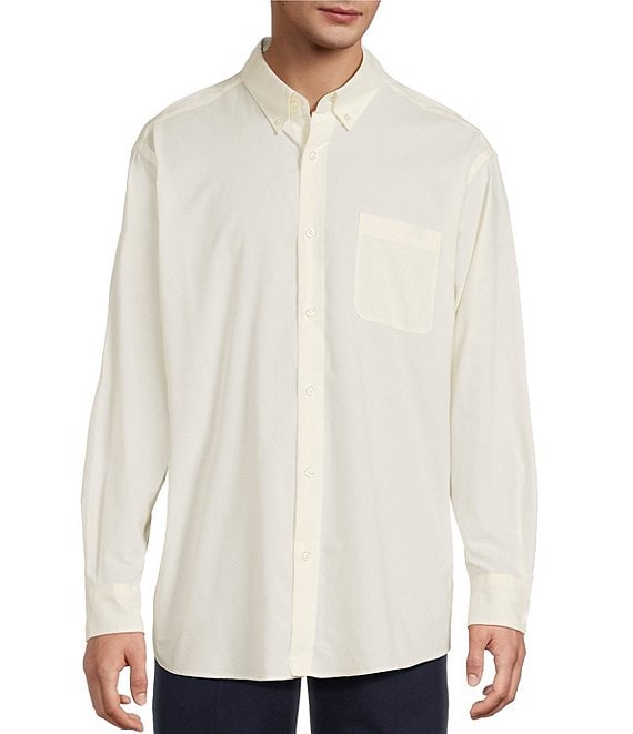 Roundtree & Yorke Long Sleeve Soft Touch Solid Sport Shirt