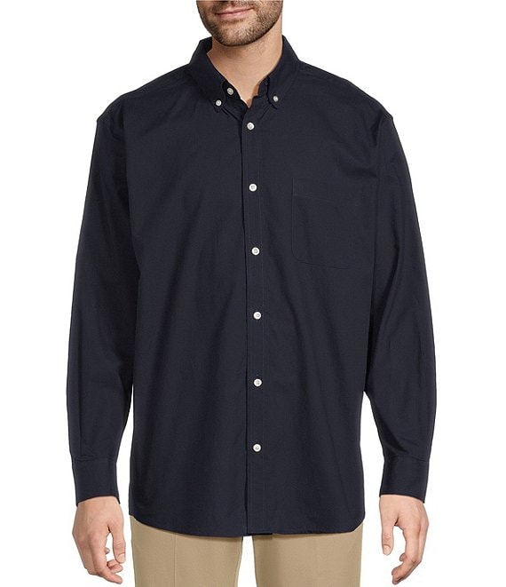 Roundtree & Yorke Long Sleeve Soft Touch Solid Sport Shirt