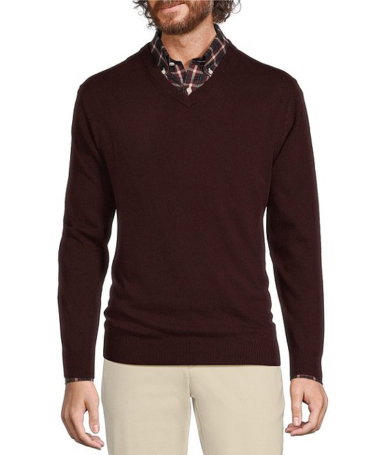 Dillards mens shop pullover sweaters