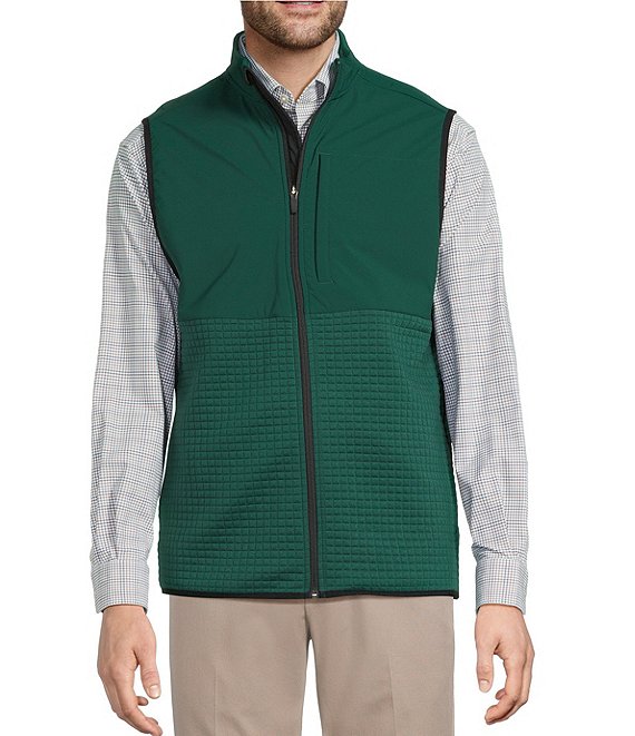 Roundtree & Yorke Performance Quilted Jacquard Vest
