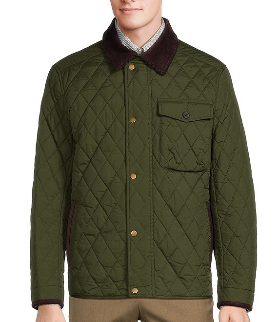 Roundtree & Yorke Quilted Shirt Jacket