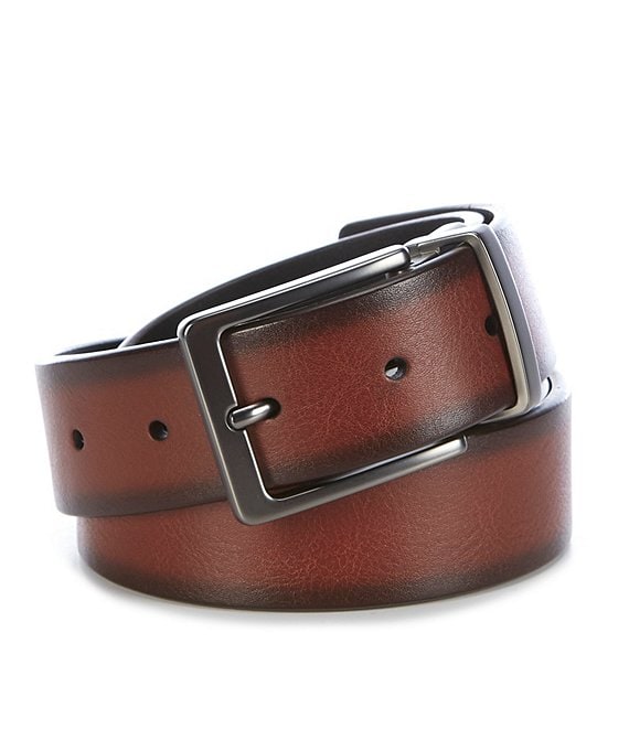 Roundtree & Yorke Big & Tall Reversible Leather Belt | Dillard's