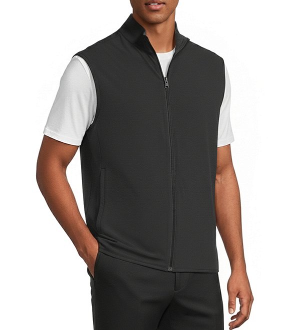 Roundtree & Yorke Reversible Performance Solid Full-Zip Vest