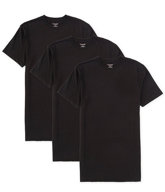 Roundtree & Yorke Short Sleeve Crew Neck T-Shirts 3-Pack | Dillard's