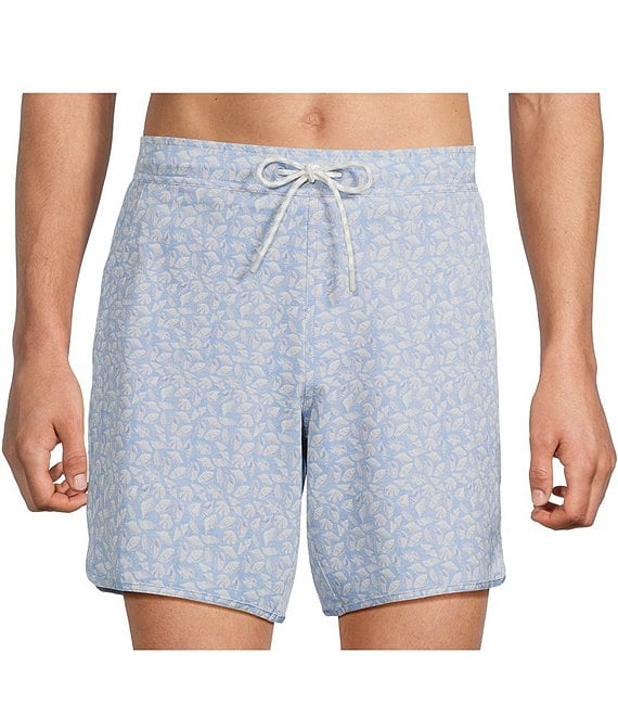 Roundtree & Yorke Small Shell 7#double; Swim Trunks