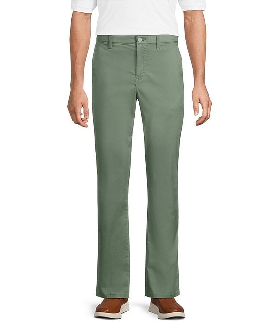 Roundtree & Yorke Straight Fit Flat Front Coolmax Pants