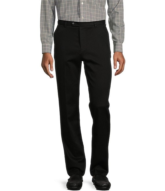 Roundtree Yorke TravelSmart Ultimate Performance Slim Fit Flat Front Non-Iron Chino Pants, Mens, 29 32, Dark Navy - Dillard's exclusive