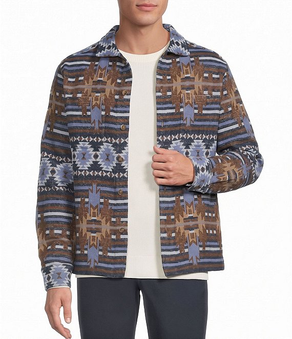 Rowm Jacquard Shirt Jacket