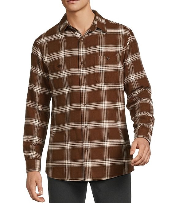 Rowm Medium Plaid Print Sport Shirt