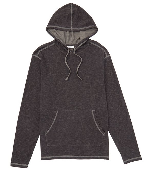 Rowm The Everyday Collection Long Sleeve Plaited Hoodie | Dillard's