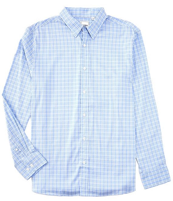 Rowm Long Sleeve Quad Blend Point Collar Plaid Shirt | Dillard's