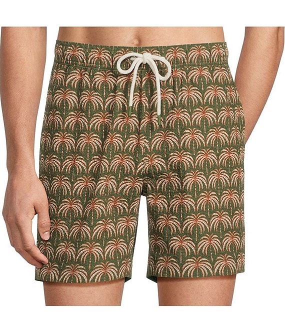 Rowm Palm Burst 6#double; Swim Trunks
