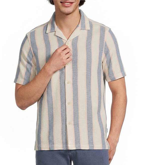 Rowm's Short Sleeve Multi Open Weave Shirt