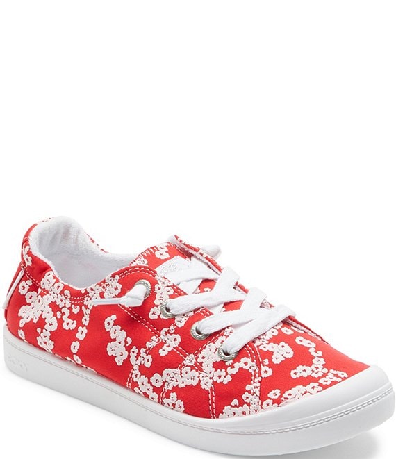 Roxy Bayshore Plus Floral Printed Slip On Sneakers Dillard s