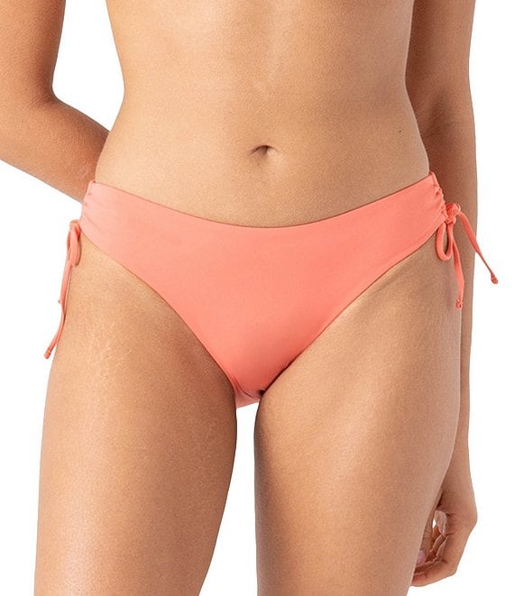 Roxy Beach Classics Adjustable Tie Side Hipster Swim Bottom