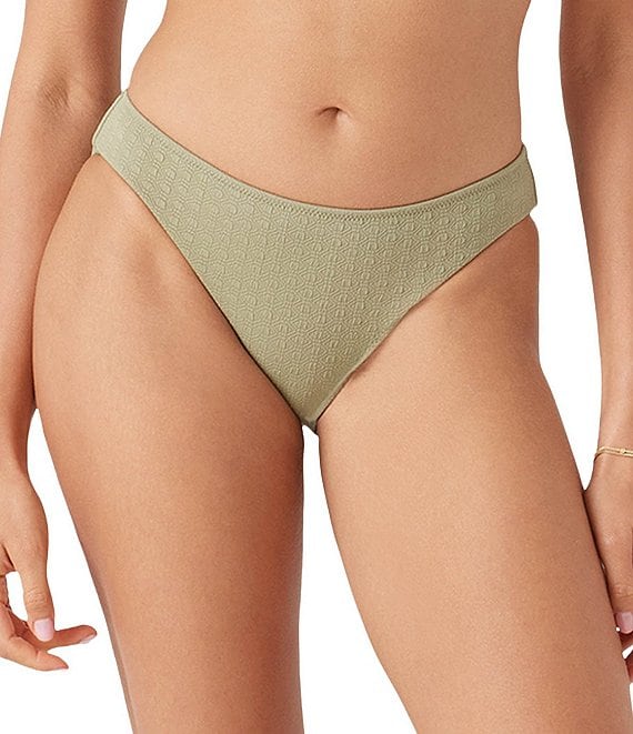 Roxy Haleiwa Solid Low Waist Hipster Swim Bottoms