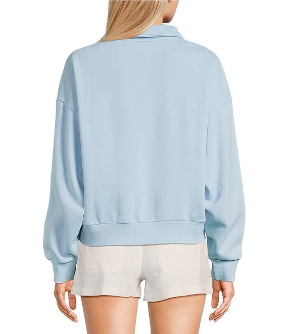 Roxy Half Moon Long Sleeve 1/4 Zip Pullover | Dillard's