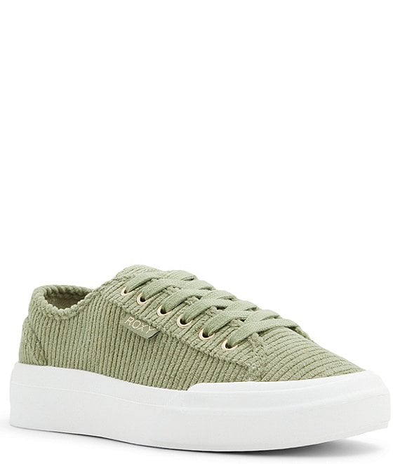 Roxy Marina Corduroy Retro Inspired Sneakers Dillard s