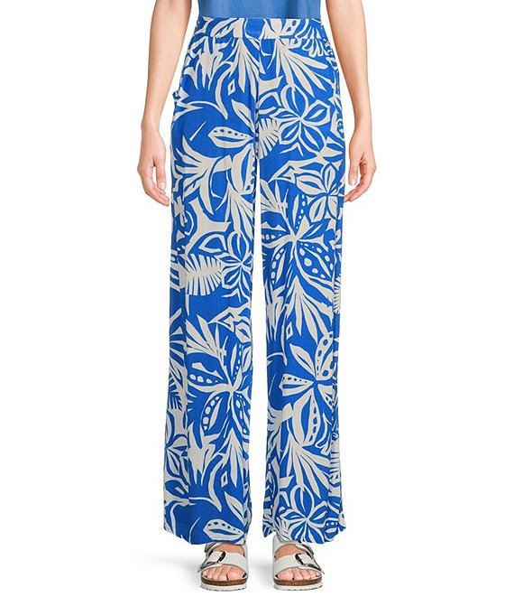 Roxy Midnight New Avenue High Rise Floral Printed Pants | Dillard's