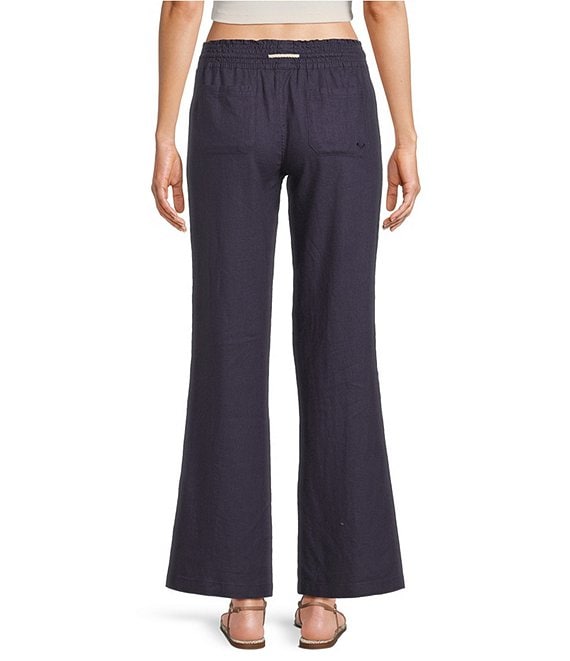 Roxy Oceanside Linen Blend Wide Leg Pants | Dillard's