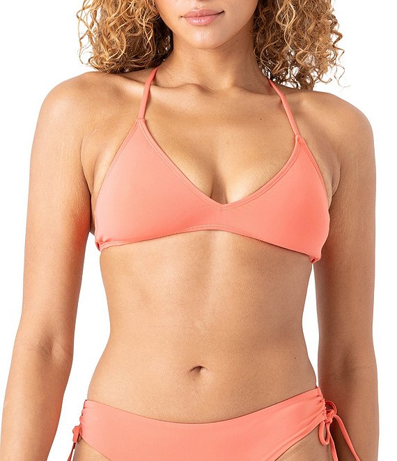 Roxy SD Beach Classics Athletic Triangle Swim Top
