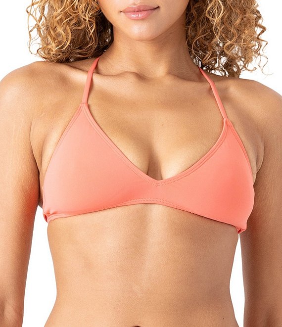 Roxy SD Beach Classics Athletic Triangle Swim Top
