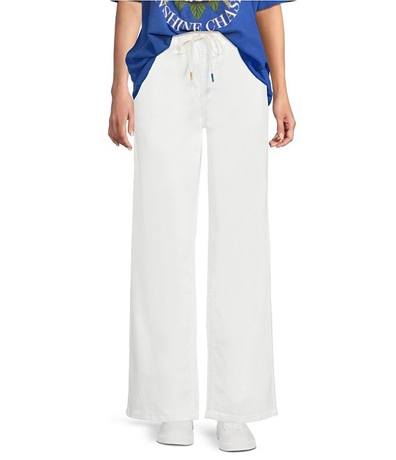 Roxy Sunset Dream Pull-On Linen Blend Pants