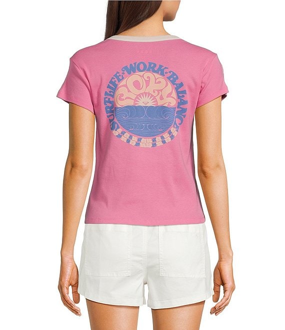 Roxy Surf Life Short Sleeve Fitted Shirt